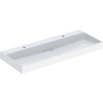 Раковина Geberit One CleanDrain 505.049.00.1 120 см белый глянец, фото №1
