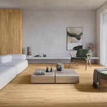 Керамограніт Ceramika Gres  Gres Simple Beige Rect 19,3x120,2, фото №1