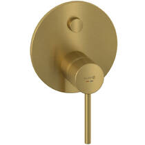 Змішувач прихованого монтажу для ванни/душу Kludi Bozz 38759N076 золото матовий, фото №1