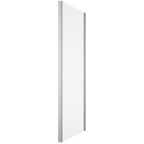Боковая стенка в 90° Ronal Arelia D20F11004007 100x190 см, стекло прозрачное, профиль серебряный полированный, фото 2