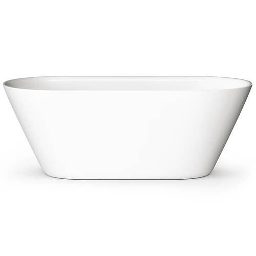 Ванна из искусственного камня Devit Style Lite 17070130WL 167x72,5 см без перелива, с интегрированным сифоном, белый глянец, фото 1