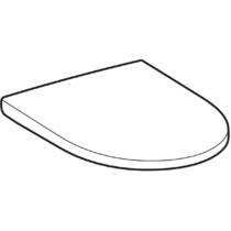 Сидение с крышкой для унитаза Geberit iCon 501.660.01.1 дюропласт, Softclose, Quickfix, белый глянец, фото №2