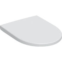 Сидение с крышкой для унитаза Geberit iCon 501.660.01.1 дюропласт, Softclose, Quickfix, белый глянец, фото №1