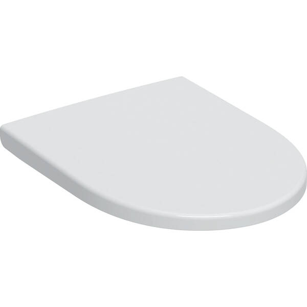 Сидіння з кришкою для унітаза Geberit  iCon 501.660.01.1 дюропласт, Softclose, Quickfix, білий глянець, фото 1