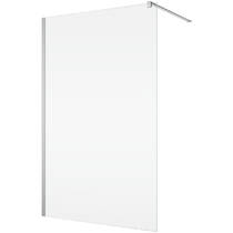 Душевая стенка Ronal Easy Walk-in STR4PA61205007 120х200 см профиль хром, стекло прозрачное, фото №1