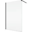 Душевая стенка Ronal Easy BlackLine Walk-in STR4PA61000607 100х200 см профиль черный матовый, стекло прозрачное, фото 2
