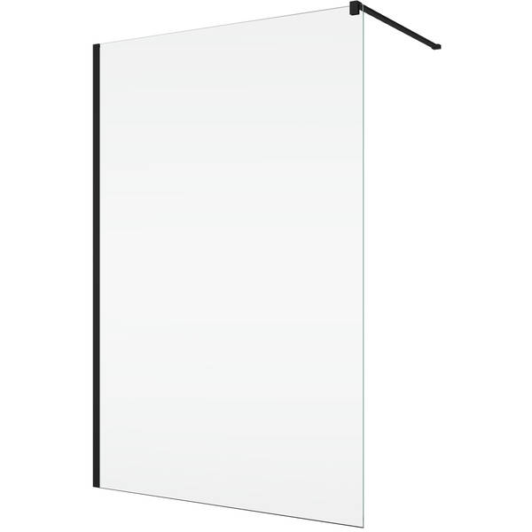 Душевая стенка Ronal Easy BlackLine Walk-in STR4PA61000607 100х200 см профиль черный матовый, стекло прозрачное, фото 2