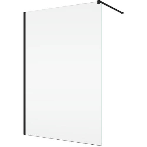 Душевая стенка Ronal Easy BlackLine Walk-in STR4PA61200607 120х200 см профиль черный матовый, стекло прозрачное, фото 2