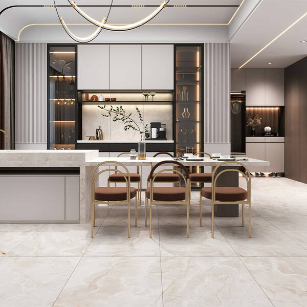 115×212 ホワイトベージュ　ボタニカルメダリオン Керамогранит Almera Ceramica-2 Midtown Onyx Rose *** 60x120 см