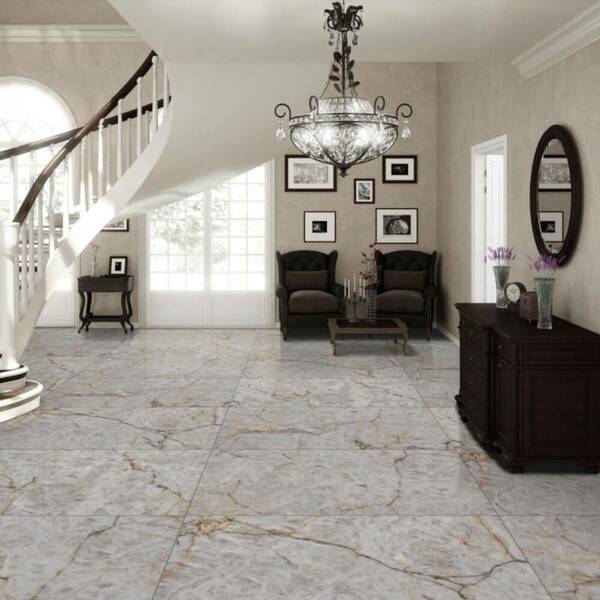 Керамограніт Almera Ceramica-2 Velour Grey 80x160 см, фото 1