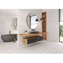 Керамограніт Almera Ceramsca (Spain) P.E 3D Tech Cinnia Cream 60x120 см, фото №2