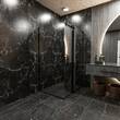 Душевая кабина Devit Art 3.0 SE2340B прямоугольная, раздвижная, 120х80 см, без поддона, стекло прозрачное, профиль черный матовый, фото 5