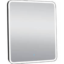 Дзеркало Аква Родос Donato 27442 з LED-підсвічуванням 600х700 мм чорний, фото №2