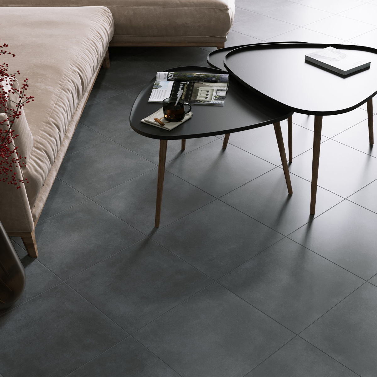 LOFTY антрацит 4LУ800 (1 сорт)