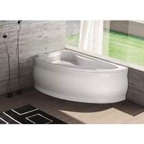 Ванна акрилова Kolo Supero 5537000 + 5538000 150х100 см, в комплекті з панеллю та ніжками, асиметрична, злив справа, фото №3