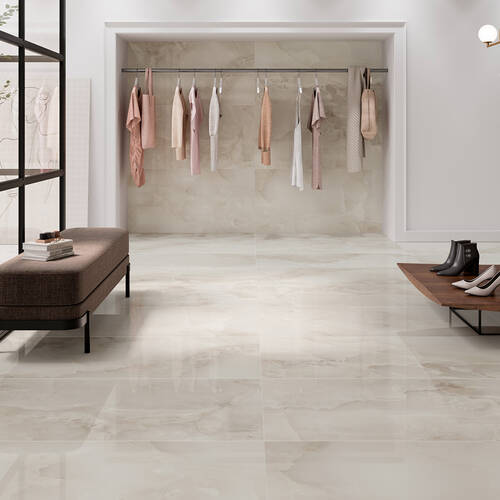 Керамограніт Alaplana Bibury Beige Polished 120x280 см, фото 3