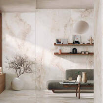 Керамограніт Alaplana Bibury Beige Polished 120x280 см, фото №2