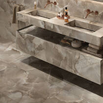 Керамограніт Mirage Onyce Argan ON 05 PRL SQ 60x120 см, фото №6