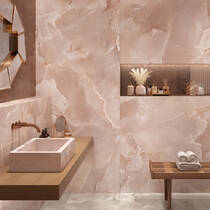 Керамограніт Mirage Onyce Rose ON 04 PRL SQ 120x120 см, фото №4