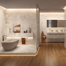 Керамограніт Mirage Onyce Coconut ON 01 PRL SQ 120x120 см, фото №3