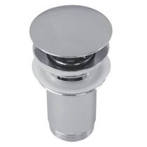 Донний клапан для раковини Styron KL-02 click/clack з великою заглушкою 5/4