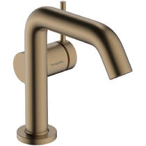 Змішувач для раковини Hansgrohe Tecturis S CoolStart EcoSmart+ 73321140 бронза матовий, фото №1