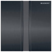 Клавиша смыва Geberit Sigma50 116.026.QD.1 электронная, хром черный матовый, фото №1