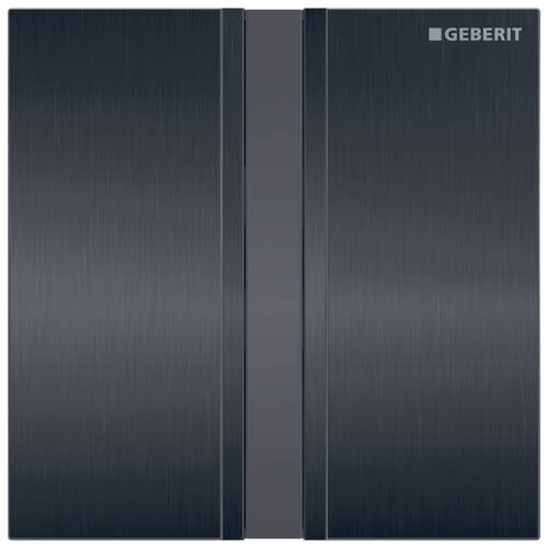 Клавиша смыва Geberit Sigma50 116.026.QD.1 электронная, хром черный матовый, фото 1