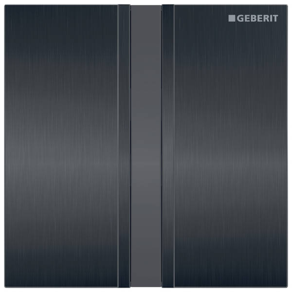Клавиша смыва Geberit Sigma50 116.026.QD.1 электронная, хром черный матовый, фото 1