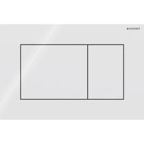 Клавіша змиву Geberit Sigma01 square 115.660.11.1 білий глянець
