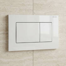 Клавіша змиву Geberit Sigma01 square 115.660.11.1 білий глянець