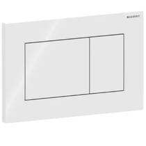 Клавіша змиву Geberit Sigma01 square 115.660.11.1 білий глянець, фото №2
