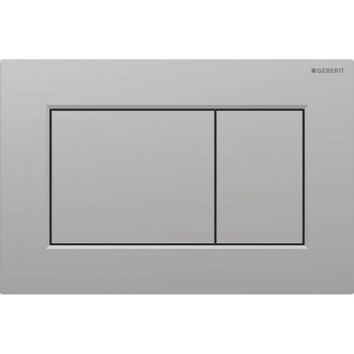 Клавіша змиву Geberit Sigma01 square 115.660.JQ.1 хром матовий, фото 1