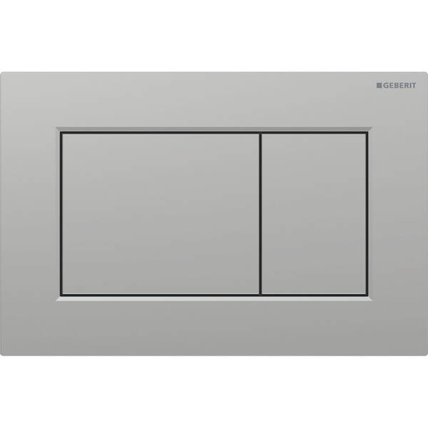 Клавіша змиву Geberit Sigma01 square 115.660.JQ.1 хром матовий, фото 1