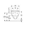 Унітаз підвісний Geberit Selnova TurboFlush 503.083.00.1 із сидінням Soft Close, фото 4