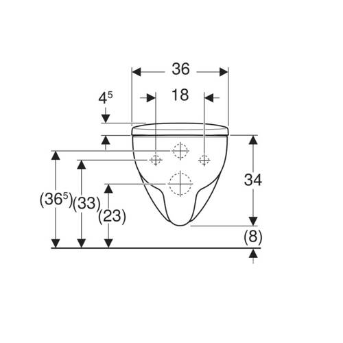 Унітаз підвісний Geberit Selnova TurboFlush 503.083.00.1 із сидінням Soft Close, фото 4