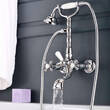Смеситель для ванны Paffoni Belinda FBLV 022 CR с душевым набором, хром, фото 4