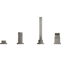 Змішувач для ванни Grohe Eurocube 19897AL1 графіт темний матовий, фото №2