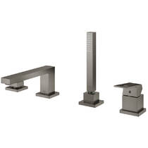 Змішувач для ванни Grohe Eurocube 19897AL1 графіт темний матовий, фото №3
