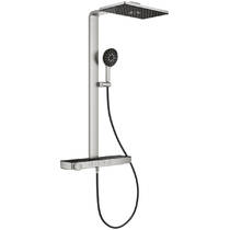 Душова система Grohe Rainshower Aqua Pure 100962DC00 з термостатом, суперсталь, фото №1