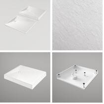 Душевой поддон PAA Lettera KDPLET90X120/00 90x120 см прямоугольный, белый глянец, фото №3