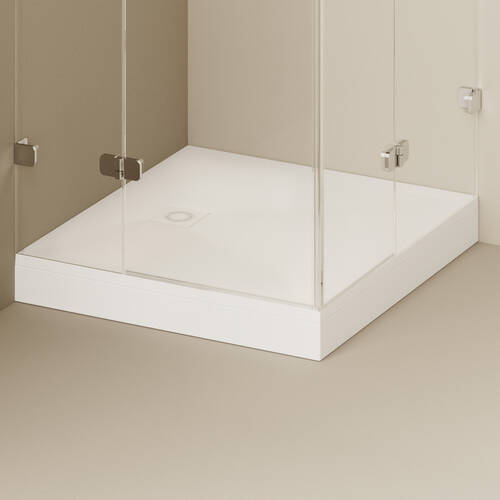 Душовий піддон PAA Lettera KDPLETKV90/00 90x90 см квадратний, білий глянець, фото 5