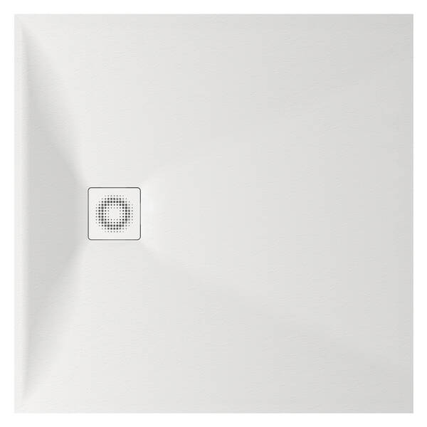 Душовий піддон PAA Lettera KDPLETKV100/00 100x100 см квадратний, білий глянець, фото 1