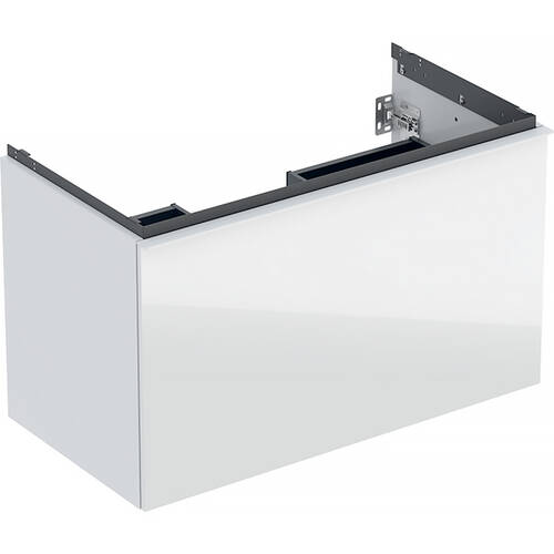 Тумба для раковины Geberit Acanto 503.005.01.2 подвесная, белый глянец, фото 1