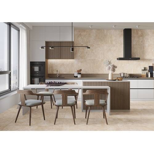 Керамограніт Ceramika Gres Gres Rush Beige Rect 59,7х119,7 см, фото 4