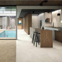 Керамограніт Novabell Thermae TRM188S Milk Spazz/Rett 120х120 см, фото №2