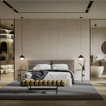 Керамограніт Ceramica Deseo Gres Marina Ivory Rect 59,7х119,7 см, фото №2