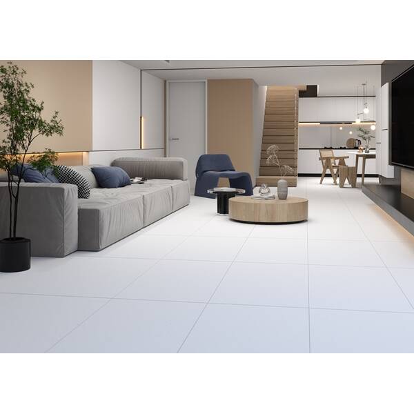Керамогранит Ceramica Deseo Gres Recolor White Rect 59,7х119,7 см