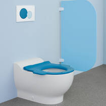 Унітаз підлоговий Geberit Bambini 502.965.00.1 для дітей, білий глянець, фото №5