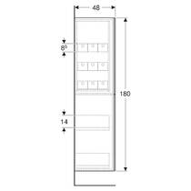 Пенал Geberit 503.011.01.2 24 см подвесной, белый глянцевый, фото №4